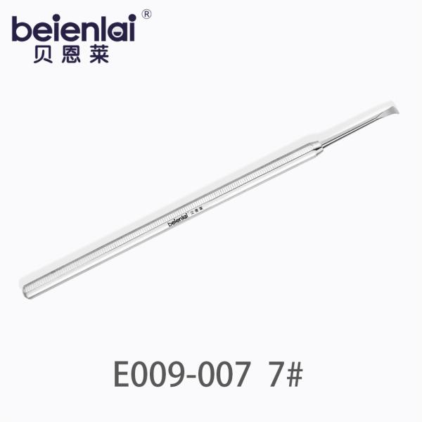 Benlai Dental Scaler E009-007 BJD 7#, Single End, 5.5 Octagonal Handle